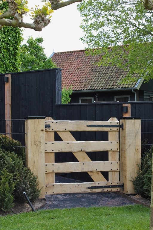 Landhek hout